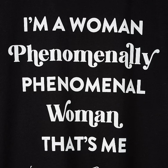 SLIM FIT CREW TEE – MAYA ANGELOU BLACK - Picture 2 of 4